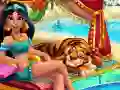 Jogo Princesa Árabe na Piscina online