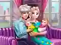 Jogo Dia de Família das Gêmeas Rainha do Gelo online