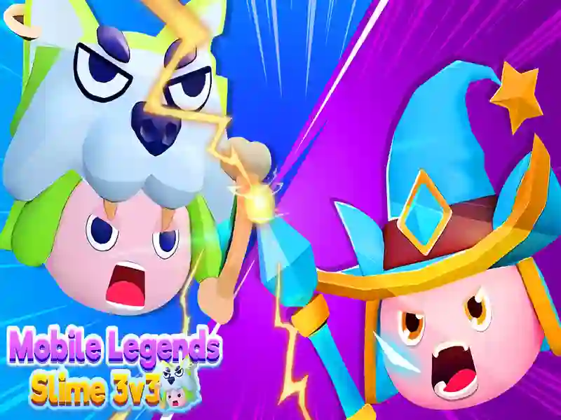 Jogo Legendas móveis Slime 3v3 online