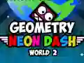 Jogo Geometria: Mundo Neon Dash 2 online Jogo Geometria: Mundo Neon Dash 2 online