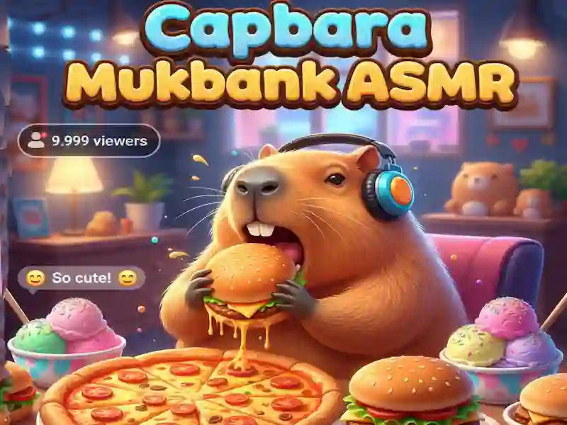 Jogo Capivara Mukbang ASMR online
