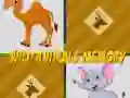 Jogo Memória de Animais Selvagens online Jogo Memória de Animais Selvagens online