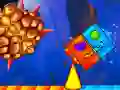 Jogo Fogo e Água: Geometry Dash online