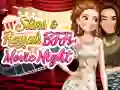 Jogo Estrelas e Reais BFFS: Noite de Cinema online
