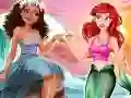Jogo Hora da Festa das Princesas do Oceano online