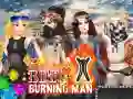 Jogo Princesa BFFs Burning Man online