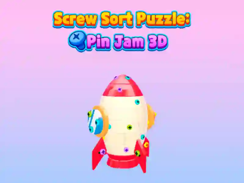 Jogo Puzzle de classificação para parafuso: pino jam 3d online