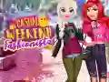 Jogo Fashionistas Casuais de Fim de Semana online Jogo Fashionistas Casuais de Fim de Semana online