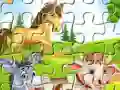 Jogo Quebra-Cabeça de Animais de Fazenda online Jogo Quebra-Cabeça de Animais de Fazenda online