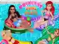 Jogo Flutuadores da Festa na Piscina da Princesa online