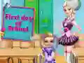 Jogo Primeiro Dia de Escola online Jogo Primeiro Dia de Escola online