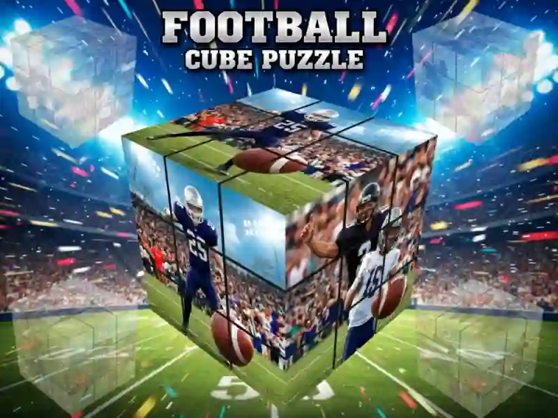Jogo Quebra-cabeça do cubo de futebol online