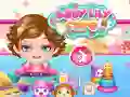 Jogo Cuidados com a Bebé Lily online Jogo Cuidados com a Bebé Lily online