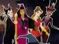 Jogo Noite de Halloween das Princesas online Jogo Noite de Halloween das Princesas online