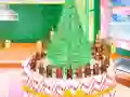 Jogo Como Fazer um Bolo de Natal online Jogo Como Fazer um Bolo de Natal online