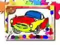 Jogo Livro de Colorir Carros de Corrida online