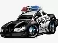Jogo Memória de Carros de Polícia online Jogo Memória de Carros de Polícia online