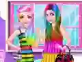 Jogo Olhar da Princesa Arco-íris online Jogo Olhar da Princesa Arco-íris online