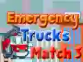 Jogo Caminhões de Emergência Match 3 online