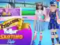 Jogo Estilo de Patinagem em Linha da Princesa online