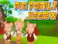 Jogo Quebra-Cabeça da Família Porco online Jogo Quebra-Cabeça da Família Porco online