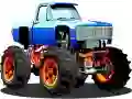 Jogo Quebra-cabeça de Monster Truck online Jogo Quebra-cabeça de Monster Truck online