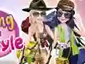Jogo Caminhada com Estilo online Jogo Caminhada com Estilo online