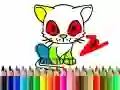 Jogo De Volta à Escola: Colorindo Gatos online Jogo De Volta à Escola: Colorindo Gatos online