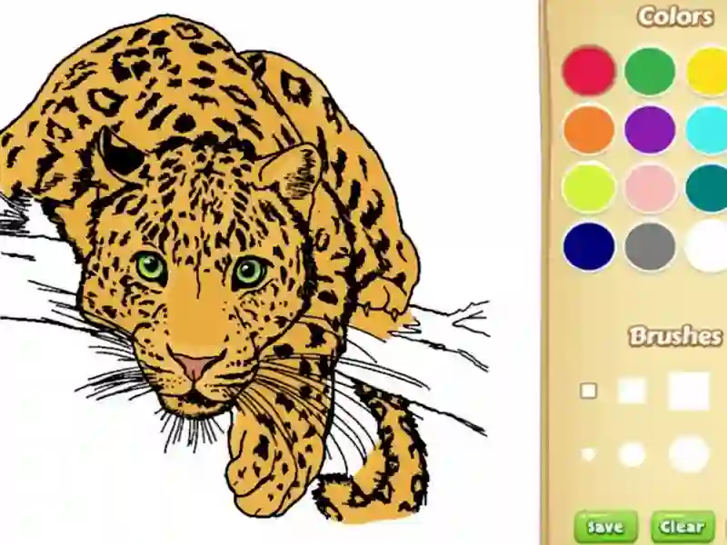 Jogo Livro de colorir de animais realistas para crianças online