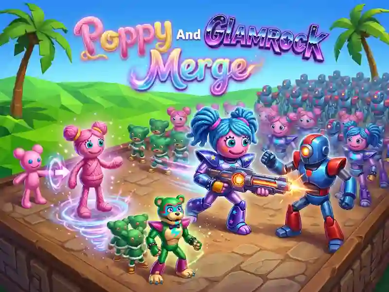 Jogo Poppy And Glamrock Merge online