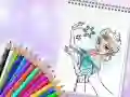 Jogo Livro de Colorir da Princesa Incrível online Jogo Livro de Colorir da Princesa Incrível online