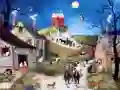 Jogo Arte Aldeias Diferenças online Jogo Arte Aldeias Diferenças online