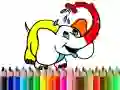 Jogo De Volta à Escola: Pintura de Elefante online Jogo De Volta à Escola: Pintura de Elefante online