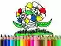 Jogo De Volta às Aulas: Colorindo Flores online Jogo De Volta às Aulas: Colorindo Flores online