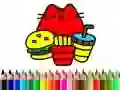 Jogo De Volta à Escola: Colorindo Gatos Fofos online Jogo De Volta à Escola: Colorindo Gatos Fofos online