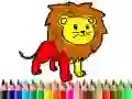 Jogo De Volta às Aulas: Livro de Colorir Leões online Jogo De Volta às Aulas: Livro de Colorir Leões online