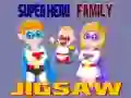 Jogo Quebra-cabeça da Família Super-Herói online Jogo Quebra-cabeça da Família Super-Herói online