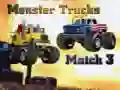 Jogo Monstros Caminhões Match 3 online
