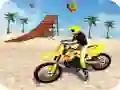 Jogo Corrida de Moto: Simulador de Saltos na Praia online