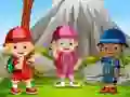 Jogo Estrelas Escondidas para Crianças em Acampamento online Jogo Estrelas Escondidas para Crianças em Acampamento online