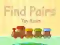 Jogo Encontre pares na sala de brinquedos online Jogo Encontre pares na sala de brinquedos online