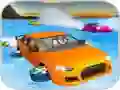 Jogo Corrida de Carros de Surf na Água Maluca online