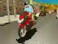 Jogo Motociclista de Tráfego na Estrada online Jogo Motociclista de Tráfego na Estrada online