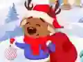 Jogo Quebra-Cabeça do Cervo de Natal online Jogo Quebra-Cabeça do Cervo de Natal online