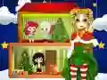 Jogo Casa da Princesa Fantoche de Natal online Jogo Casa da Princesa Fantoche de Natal online