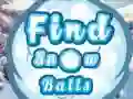Jogo Encontre as Bolas de Neve online