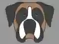 Jogo Colorindo Caras de Cães online