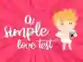 Jogo Um Teste de Amor Simples online Jogo Um Teste de Amor Simples online
