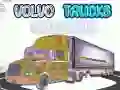 Jogo Colorindo Caminhões Volvo online Jogo Colorindo Caminhões Volvo online