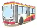 Jogo Deslizamento de ônibus de desenho animado online Jogo Deslizamento de ônibus de desenho animado online